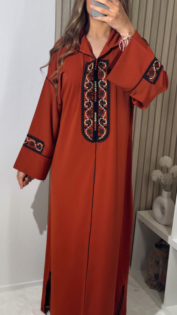 JELLABA OVERSIZE BRODÉE